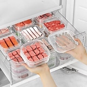 cheap Kitchen Utensils &amp; Gadgets-10pcs Airtight Food Storage Containers with Lids, Microwave and Refrigerator Safe Sealed Meal Prep Boxes for Kitchen and Home Organization