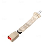 abordables Fundas de asiento para coche-Extensor de cinturón de seguridad universal para automóvil de 2 piezas con clip de hebilla, adecuado para embarazadas o personas con complexiones grandes.