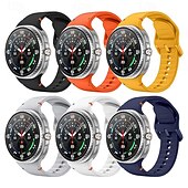 ieftine Curele de ceas Samsung-6 Pachete Uita-Band pentru Samsung Galaxy Ceas 8 40/44mm Ceas 8 Classic 46mm Silicon Înlocuire Curea Draguț Femei barbati Banderolă Sport Catarama moderna Brăţară