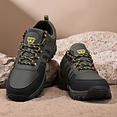 頑丈なトレッドを備えたメンズアウトドアハイキングシューズ、ウォーキング、キャンプ、荒野の旅行に最適な通気性のあるトレイルスニーカー お買い得  メンズスニーカー-頑丈なトレッドを備えたメンズアウトドアハイキングシューズ、ウォーキング、キャンプ、荒野の旅行に最適な通気性のあるトレイルスニーカー