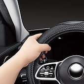 cheap Steering Wheel Covers-15in Steering Wheel Cover - Non-Slip Grip Soft PU Leather Steering Wheel Case with Anti-Slip design Compatible with Most Cars Trucks SUVs - Durable &amp; Easy-Clean Dashboard Protector for Drivers &amp; pa