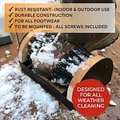 preiswerte bohrer zubehör-Stiefelschrubber - robuste Stiefelbürste für den Außenbereich &amp;Schuhschlammreiniger