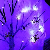 abordables Luces decorativas-árbol de Navidad Sin Cuerdas ON / OFF día de Gracias Víspera de Todos los Santos USB 1 PC
