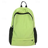 abordables Sacs à dos de Collège-Sac à dos d&#039;extérieur léger et vert – sac à dos en nylon résistant à l&#039;eau avec poches en filet pour la randonnée, le camping et les voyages