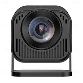 abordables Proyectores-2025 nuevo y1s mini proyector lcd de alta definición adecuado para cine en casa y campamentos al aire libre control remoto inalámbrico reproducción de la misma pantalla en teléfonos móviles con