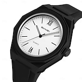abordables Montres à quartz-Montre quartz SKMEI pour femmes hommes et enfants grand cadran montre-bracelet décontractée lumineuse étanche en silicone