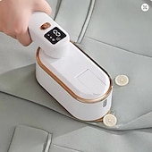 cheap Household Appliances-Handheld Hanging Ironing Machine Folding Three-speed Digital Display Steam Ironing Machine for Household Small Portable Travel Iron