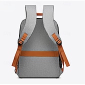 abordables Sacs à dos de Collège-Sac à dos bleu pour ordinateur portable avec port USB – Sac de voyage et d&#039;école à compartiments multiples avec accents en cuir et poche pour bouteille d&#039;eau