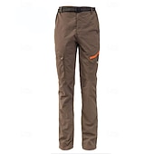 voordelige Bodems-Voor heren Wandelbroek Regenbroek voor wandelen Waterdichte broek Lente Herfst Buiten Normale pasvorm waterdicht Winddicht Kleding Onderlichaam Zak Zwart Leger Groen Kamperen&amp;Wandelen Jagen Reizen S