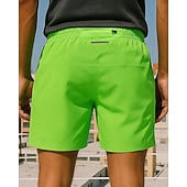 preiswerte Laufshorts-Herren Laufshorts Trainingsshorts Reißverschlusstasche Hohe Taille Unterteile Athleisure Fitnessstudio Trainieren Schnelltrocknend Atmungsaktiv Fitnesstraining Outdoor Laufen Normale Passform