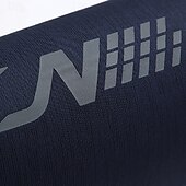 halpa Topit-Miesten Performance paita Urheilullinen t-paita Pitkähihainen Stand-kaula-aukko Topit Ulko- Nopea kuivuminen Hikeä siirtävä hajunvastainen Hengittävä Polyesteri Sininen Vihreä Tumman sininen Kalastus
