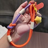 cheap Phone Lanyards &amp; Wrist Straps-Phone Case For Lanyards Universal with Lanyard with Wrist Strap Color Gradient Geometric Pattern Polyester