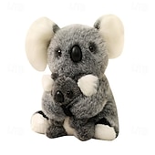 cheap Gifts-Koala Emotional Healing on Demand Realistic Koala Plush Toy Soft Stuffed Animal Doll Cuddly Birthday Gift for Kids and Toddlers