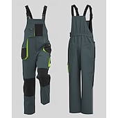 cheap Bottoms-Men&#039;s Outdoor Bibs Fishing Bibs Outdoor Regular Fit Waterproof Windproof Bottoms Pocket Black Green Camping / Hiking Running S M L XL XXL