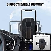 abordables Servicio de Vehículo-Soporte de teléfono con súper adsorción para salpicadero de coche, soporte con ventosa, soporte universal creativo de navegación, ajustable para parabrisas, soporte para teléfono con GPS y smartphone.
