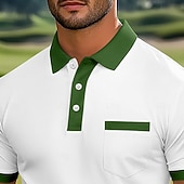 男性用 スポーツポロシャツ ゴルフシャツ カジュアル スポーツ ラペル リブ付きポロカラー 半袖 ファッション ベーシック 平織り クラシック 夏 春 レギュラー ワイン グリーン ネイビーブルー ダークグリーン スポーツポロシャツ お買い得  メンズゴルフポロ-男性用 スポーツポロシャツ ゴルフシャツ カジュアル スポーツ ラペル リブ付きポロカラー 半袖 ファッション ベーシック 平織り クラシック 夏 春 レギュラー ワイン グリーン ネイビーブルー ダークグリーン スポーツポロシャツ