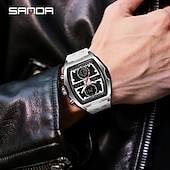 Недорогие Цифровые часы-SANDA подарок для женщин и мужчин цифровые часы большой циферблат спортивные часы на открытом воздухе повседневные светящиеся часы-стоп будильник таймер силиконовые часы