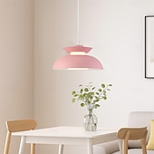 levne Ostrovní světla-Domácí hliníkový lustr v americkém stylu, barevná závěsná lampa s jednou hlavou v moderních barvách, minimalistické severské svítidlo do kuchyně, ložnice, jídelny, restaurace