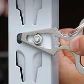 cheap Hand Tools-Outdoor Multifunctional Keychain EDC Self Defense Tool Mini Portable Spike Wrench Bottle Opener Compact Survival Gear for Camping Hiking Travel Use
