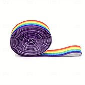 cheap Outdoor Activity-1pc Vibrant Multi-Color Jump Rope 118.11 Long Elastic Long Jump Rope for Fitness and Exercise Ideal for Family Parties and Workouts Exercise EquipmentVibrant Jump RopePolyester Fiber Rope Jump