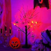abordables Luces decorativas-árbol de Navidad Sin Cuerdas ON / OFF día de Gracias Víspera de Todos los Santos USB 1 PC