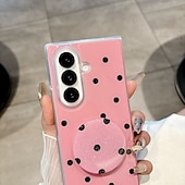 cheap Samsung Cases-Phone Case For Samsung Galaxy Z Fold 7 Z Fold 6 Z Fold 5 Z Fold 4 Back Cover with Stand Holder Shockproof Retro TPU PU Leather