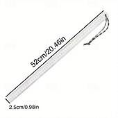 cheap Hand Tools-20 inch Heavy-Duty Dual-Scale Steel Ruler with Lanyard - Quenched Thickened Metal Straight Edge for Precision Drawing &amp; Measurement