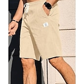 economico Pantaloncini casual-Per uomo Shorts Pantaloncini Estivi Pantaloncini casual Pantaloncini di velluto a coste Tasca Elastico in vita Coulisse Semplice Comodità Traspirante Corto All&#039;aperto Vacanza Canotta sportiva Casual
