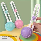 cheap DIY Art-1pc Randomly Issued Adjustable Compass Card Paper Craft Origami Paper Cutting Manual Circle Cutter