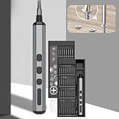 levne El Araçları-Sada 68 mini přesných elektrických šroubováků v 1, dobíjecí ocelové bity S2, akumulátorový šroubovák, sada nářadí pro opravy a montáž domácí elektroniky, kutilské úkoly