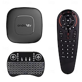 cheap TV Boxes-Smart TV Box Streaming Media Player Global Version Mortal T1 Bluetooth Google Assistant Android13 AllwinnerH313 2.4G&amp;5G Wifi 4K