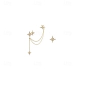 Χαμηλού Κόστους Σκουλαρίκια-Γυναικεία Κουμπωτά Σκουλαρίκια Τροπικό Stea Χαρά Τροπικό Σκουλαρίκια Κοσμήματα Χρυσό Για Ημέρα του Αγίου Βαλεντίνου