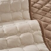 baratos Cortinas &amp; Cortinados-Capas de sofá de flanela acolchoada, protetores de móveis macios e duráveis, adequados para todas as estações, adequados para cães e gatos, laváveis à máquina, adequados para quarto, sala de estar,