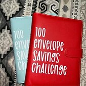 Недорогие Подарки-100 конвертов, книга-конкурс по сбережениям, бюджетный переплет формата А5, блокнот в конверте для денег, планировщик сбережений на 100 дней, многоразовый органайзер для отслеживания расходов,