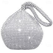 abordables Parures de Bijoux-Ensembles de bijoux de mariée 1 ensemble en alliage de strass 1 bracelet boucles d&#039;oreilles collier ensemble de bijoux tendance artistique élégant pour femme pour anniversaire fête tenue de soirée