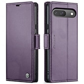 Недорогие Другие чехлы для телефонов-телефон Кейс для Назначение Google Pixel 9 ProXL Pixel 8 Пиксель 9 Откидная крышка Полная защита тела Откидная подножка Разъем для карты ТПУ Кожа PU
