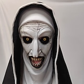 levne Masky-Duch předvečer Všech svatých Maska Realistická maska Horor Strašidelný Full face Dospělé Pánské Dámské Unisex předvečer Všech svatých Karneval Výkon Párty Jednoduché Halloweenské kostýmy Oblékněte se
