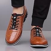 abordables Baskets-Baskets décontractées en similicuir texturé pour homme – chaussures à lacets légères pour la marche quotidienne, les voyages et le style urbain du week-end