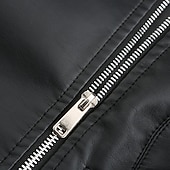 cheap Faux Leather Jackets-Women&#039;s Faux Leather Jacket Comfortable Full Zip Fashion Street Style Plain Outdoor Casual Daily Regular Turndown Regular Fit Long Sleeve Outerwear Black Red Green Spring Fall