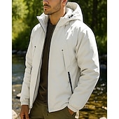 economico Fleece &amp; Giacche 3 in 1-Per uomo Giacca softshell Giacca da escursionismo Giacca invernale Inverno All&#039;aperto Calore Termico Impermeabile Antivento Leggero Top Nero Viola Cachi