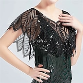cheap Wedding Guest Wraps-Women&#039;s Wrap Elegant Sun Protection Short Sleeve Lace Wedding Wraps With Crystals For Formal Summer