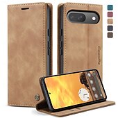 お買い得  その他のスマホケース-電話 ケース 用途 グーグル ピクセル9プロ ピクセル9プロXL Pixel 8 ピクセル9 Pixel 7 Pixel 6 ウォレットカードケース フリップカバー キックスタンド 耐衝撃 TPU PUレザー