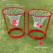 cheap Outdoor Activity-2Pcs Headband Basketball Party Game Suitable for Parent-child Game Carnival Game Adjustable Net Headband Two-person Game Active Atmosphere Props Indoor and Outdoor Games