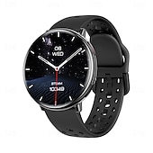 abordables Montres connectées-HD21 Montre intelligente 1.43 pouce Smartwatch Montre Connectée Bluetooth Minuterie Rappel d&#039;appel Moniteur de Fréquence Cardiaque Rappel sédentaire Trouver mon Appareil Compatible avec Android iOS