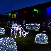 economico Strisce LED-Catena luminosa a LED con rete fatata da 1,5 m*1,5 m / 1,5 m*4,5 m / 3 m*3 m / 6 m*4 m / 8 m*10 m, scelta di luci flessibili per le vacanze, illuminazione colorata per Natale, luci decorative per