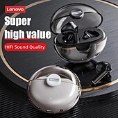 preiswerte TWS Echte kabellose Kopfhörer-Lenovo LP80 True Wireless Kopfhörer TWS Ohrhörer In-Ear Bluetooth 5.0 Stereo mit Ladebox eingebautem Mikrofon für Apple Samsung Huawei Xiaomi Mi Alltagsgebrauch Reisen Radfahren Handy