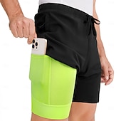 economico Pantaloncini, calzamaglie e pantaloni da uomo-Arsuxeo Per uomo Tinta unica Pantaloni da ciclismo Pantaloncini MTB Pantaloncini da ciclismo Bicicletta Shorts larghi Pantaloncini imbottiti / Fondello Vestibilità aderente Mountain Bike MTB Ciclismo