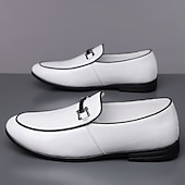 voordelige Loafers-Groene instappers met krokodillenmotief voor heren – casual zakelijke stijl, comfortabele schoenen van imitatieleer voor op kantoor en dagelijks gebruik