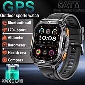 abordables Montres connectées-X5 Montre intelligente 1.96 pouce Smartwatch Montre Connectée Bluetooth Rappel d&#039;appel Moniteur d&#039;Activité Moniteur de Fréquence Cardiaque Rappel sédentaire Trouver mon Appareil Compatible avec