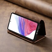 رخيصةأون جراب سامسونج-هاتف غطاء من أجل سامسونج جالاكسي اس 25 بلس اس 25 الترا S24 Ultra S24 Plus S23 Ultra S23 Plus A55 5G A54 A34 A14 A73 A53 A33 حافظة بطاقة المحفظة سحاب مسند الدراجة فتحة لبطاقة مكتب  /  الأعمال TPU